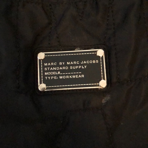 Marc Jacobs quilted medium sized black handbag purse - Picture 7 of 11